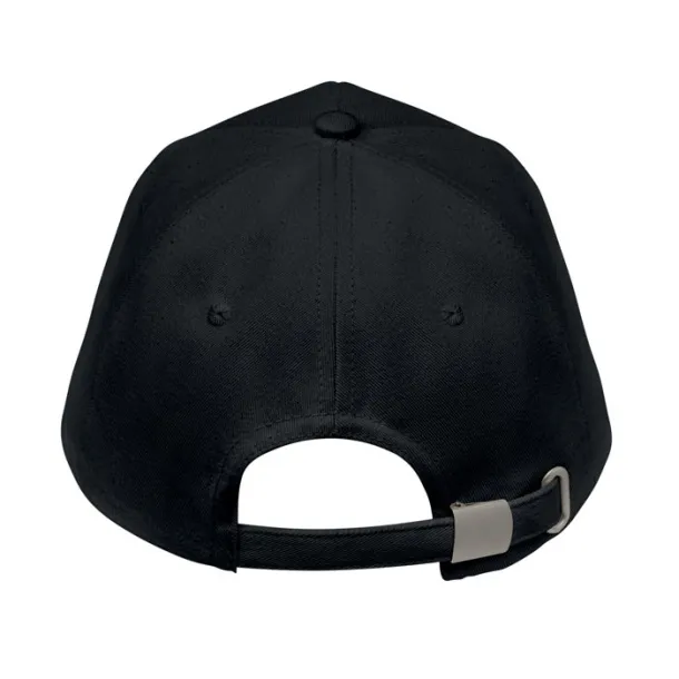 BICCA CAP Organic cotton baseball cap Black