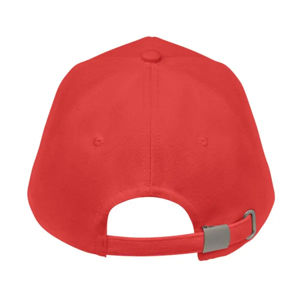 BICCA CAP Organic cotton baseball cap Red