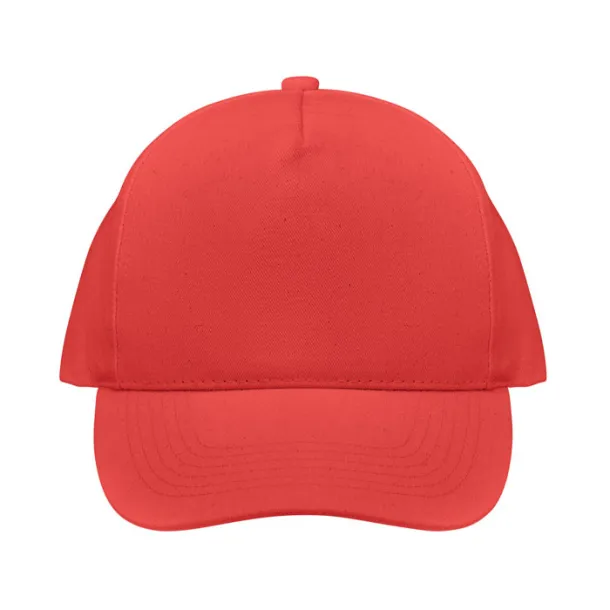 BICCA CAP Organic cotton baseball cap Red