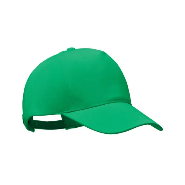 BICCA CAP Organic cotton baseball cap Green