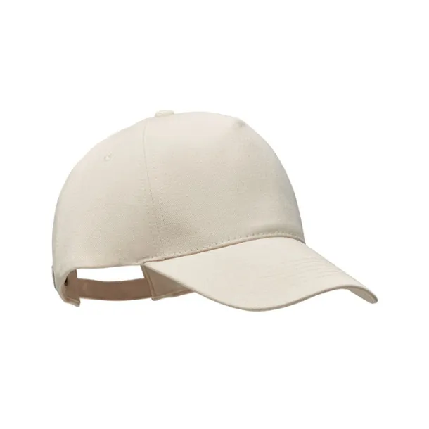 BICCA CAP Organic cotton baseball cap Beige