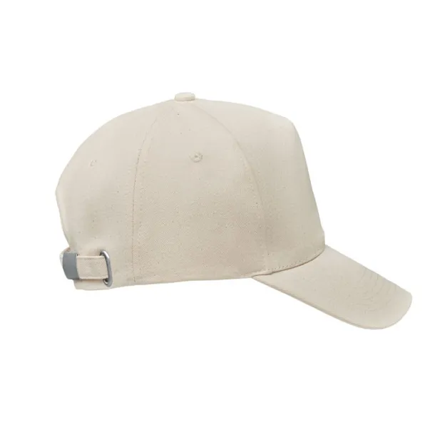 BICCA CAP Organic cotton baseball cap Beige