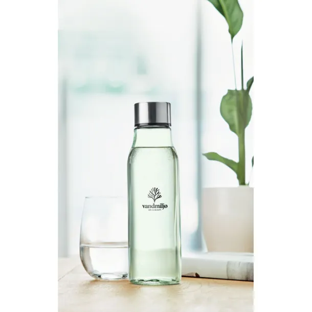 VENICE staklena boca, 500 ml Transparent Green