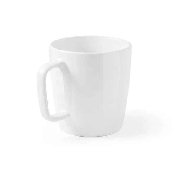 DHONI WHITE Ceramic mug 450 mL White