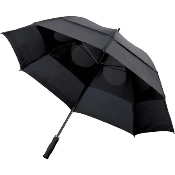  Windproof manual umbrella Crna
