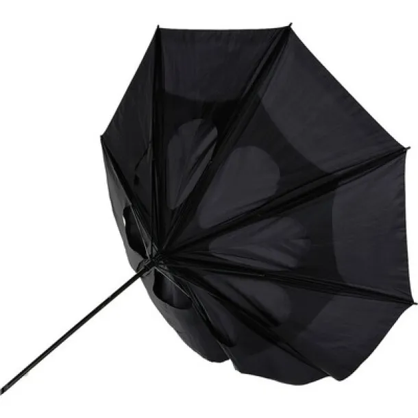  Windproof manual umbrella Crna