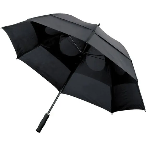  Windproof manual umbrella Crna