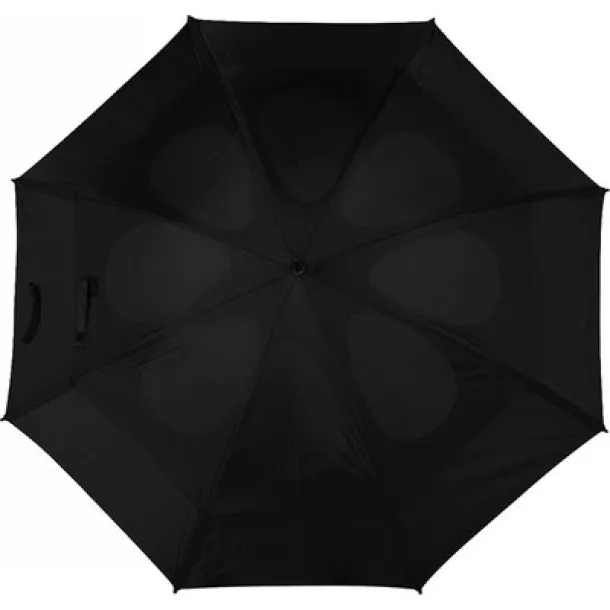  Windproof manual umbrella black