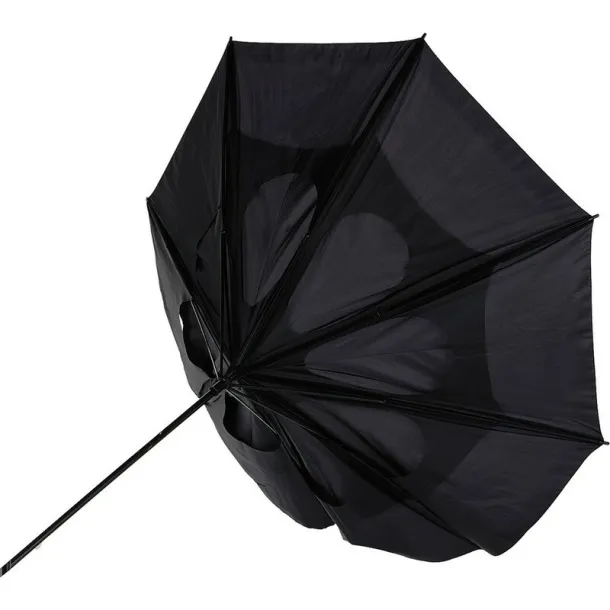  Windproof manual umbrella Crna