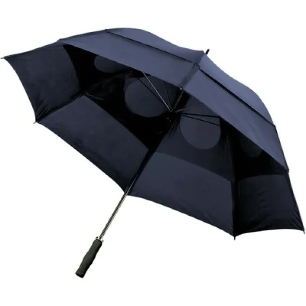  Windproof manual umbrella navy blue