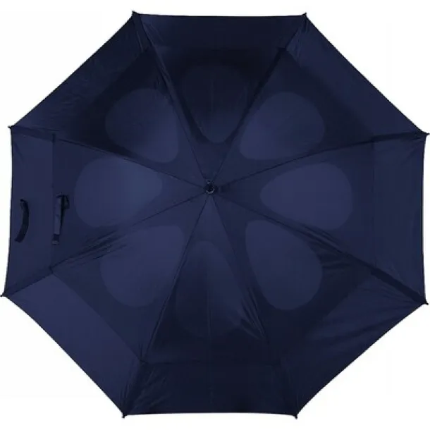  Windproof manual umbrella navy blue