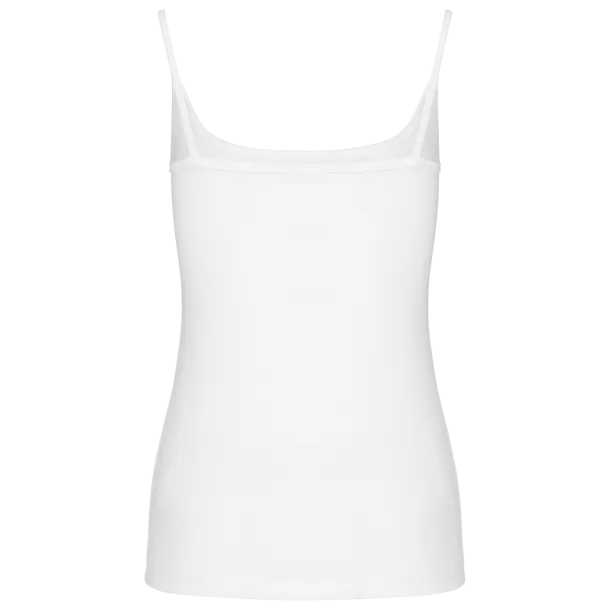  LADIES' STRAPPY TANK TOP - Kariban White