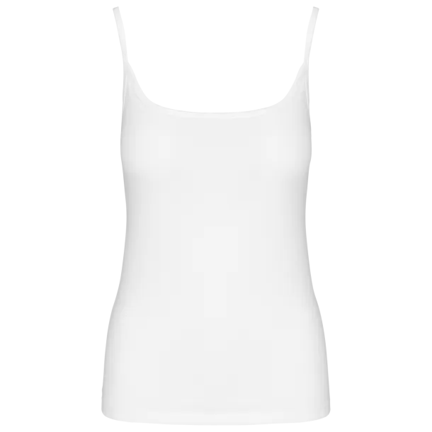  LADIES' STRAPPY TANK TOP - Kariban White