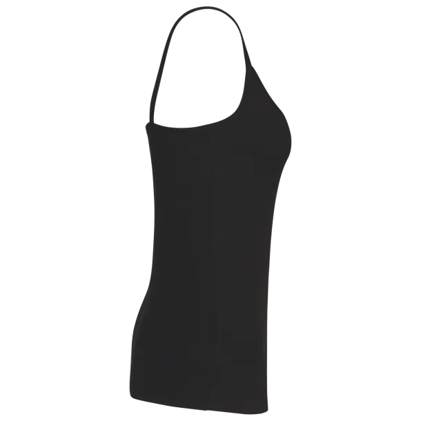  Ženski top s naramenicama, 160 g/m2 - Kariban Crna