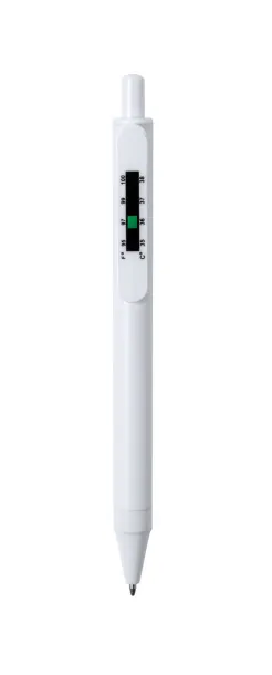 Doret thermometer ballpoint pen White