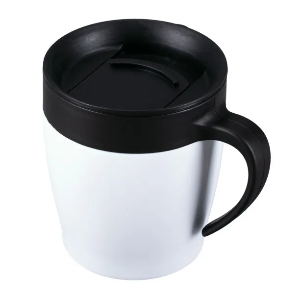 CHILLOUT steel mug 350 ml White