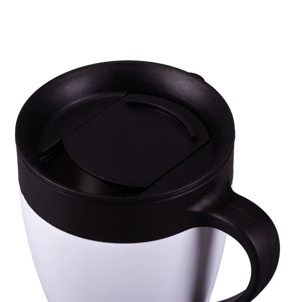 CHILLOUT steel mug 350 ml White