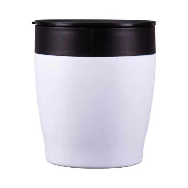 CHILLOUT steel mug 350 ml White