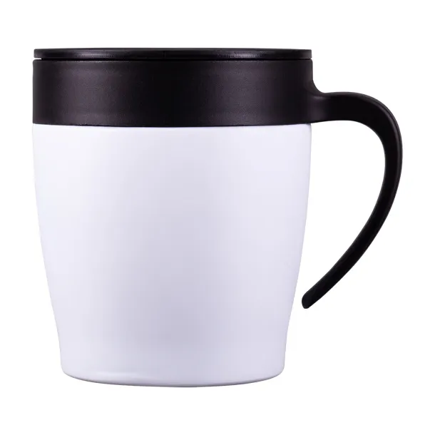 CHILLOUT steel mug 350 ml White