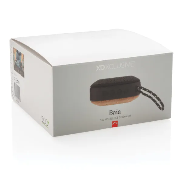  Baia 5W wireless speaker - XD Xclusive Black 