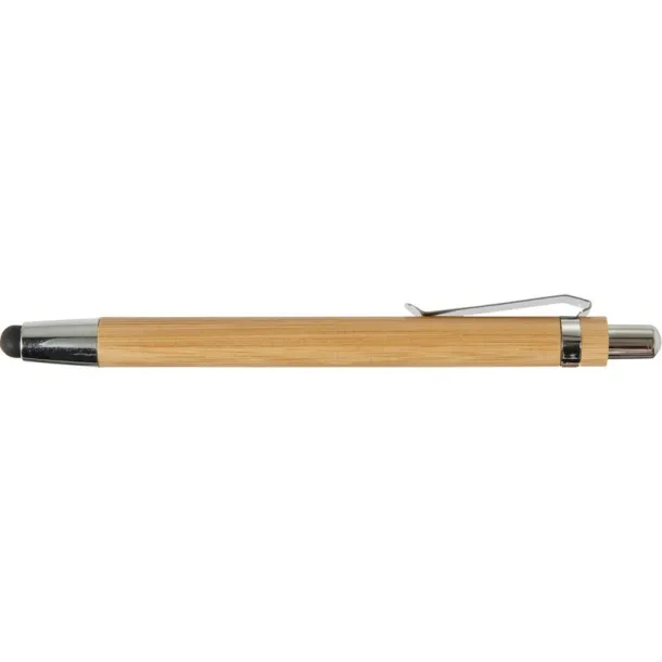  Bamboo ball pen, touch pen brown