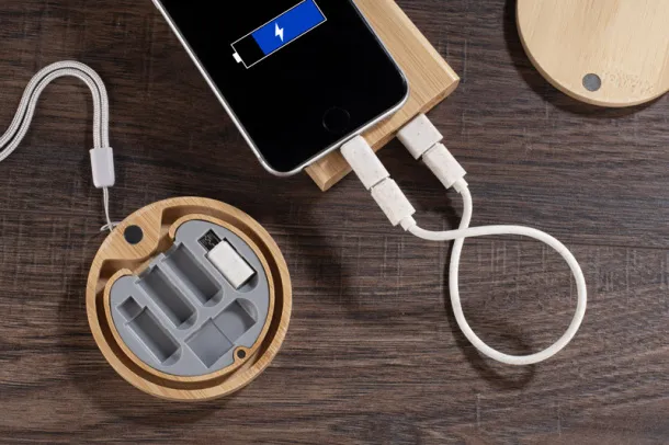  Charging cable set naturalny