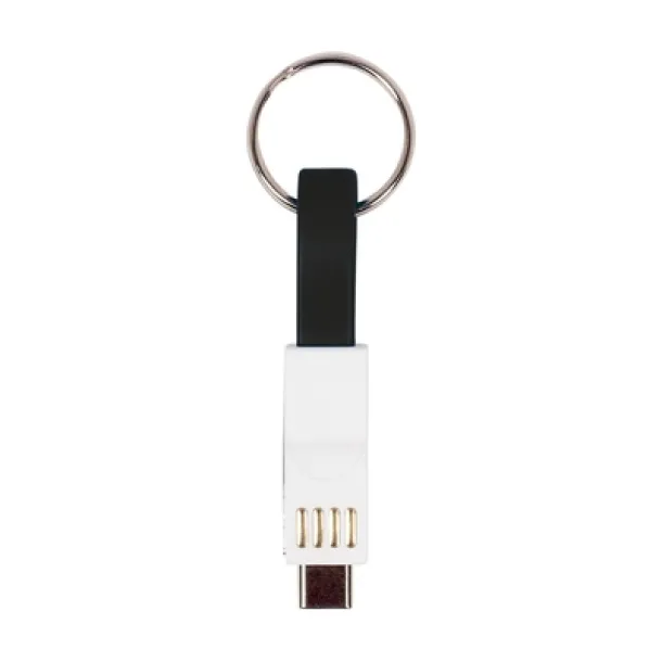  Keyring, charging and synchronization cable black