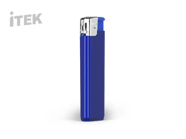 FIRE electronic plastic lighter - ITEK Blue