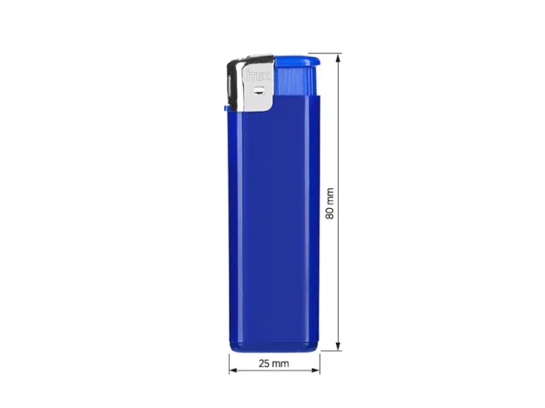 FIRE electronic plastic lighter - ITEK Blue