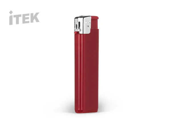FIRE electronic plastic lighter - ITEK Red