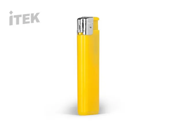 FIRE electronic plastic lighter - ITEK Yellow
