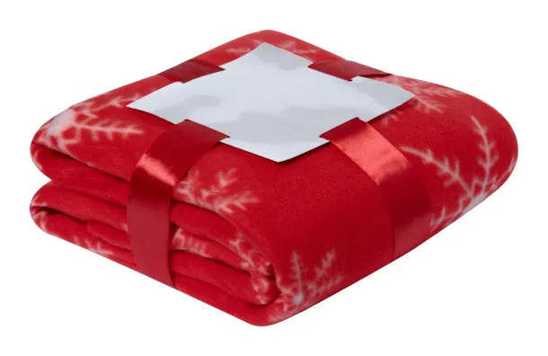 Navidad polar blanket Red