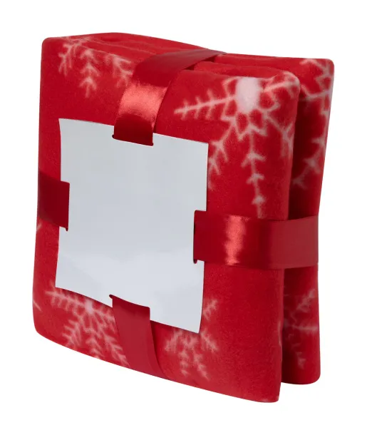 Navidad polar blanket Red