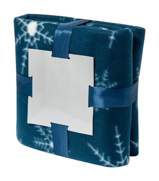 Navidad polar blanket Dark blue