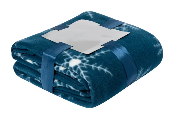 Navidad polar blanket Dark blue