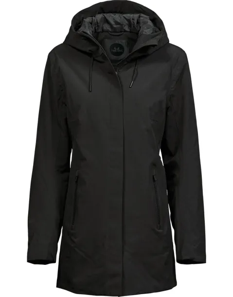  Womens All Weather Parka - Tee Jays Black