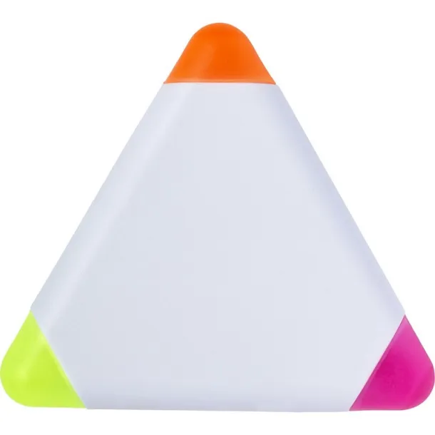  Highlighter "triangular" white