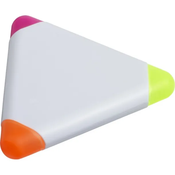  Highlighter "triangular" white