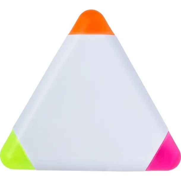  Highlighter "triangular" white