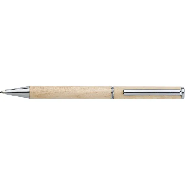  Wooden ball pen brown