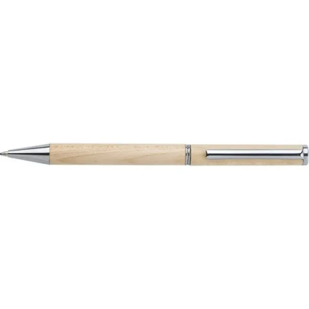  Wooden ball pen brown