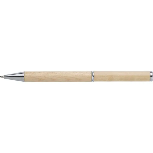  Wooden ball pen brown