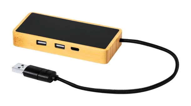 Ginger USB hub Natural