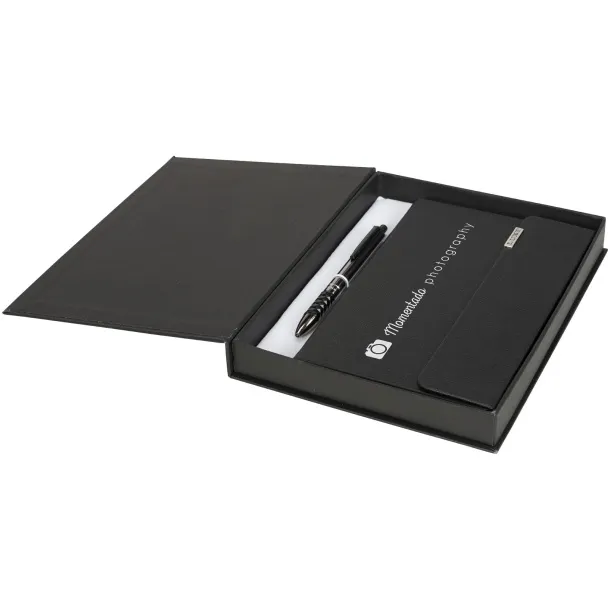 Tactical notebook gift set - Luxe Solid black