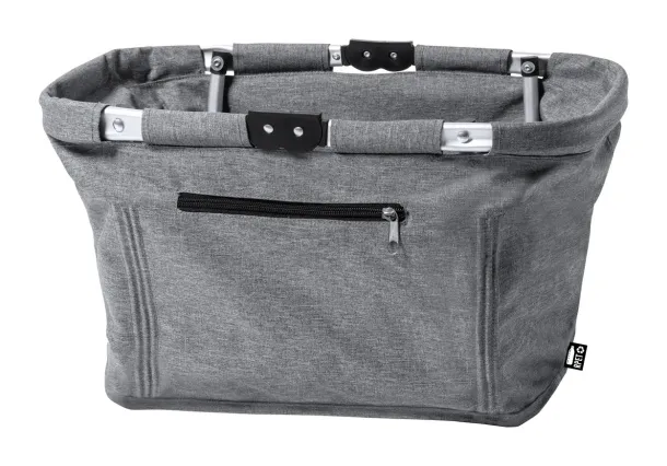 Scampa RPET picnic basket Grey