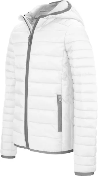  MEN'S LIGHTWEIGHT HOODED PADDED JACKET - Kariban White