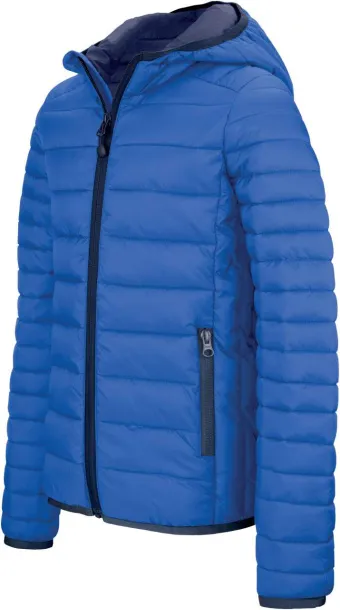  MEN'S LIGHTWEIGHT HOODED PADDED JACKET - Kariban Light Royal Blue