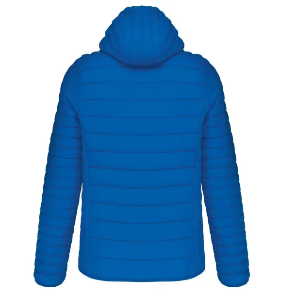  MEN'S LIGHTWEIGHT HOODED PADDED JACKET - Kariban Light Royal Blue