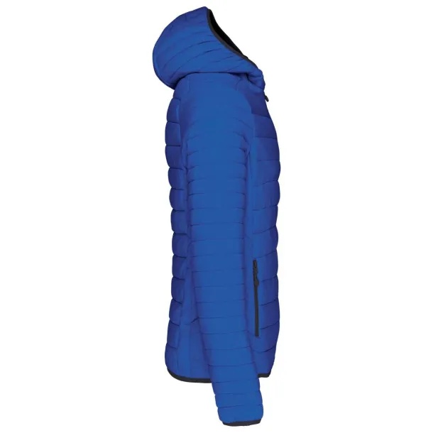  MEN'S LIGHTWEIGHT HOODED PADDED JACKET - Kariban Light Royal Blue