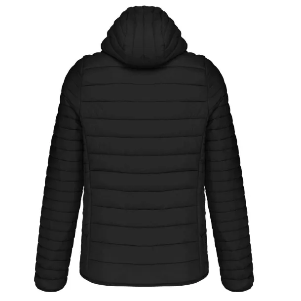  MEN'S LIGHTWEIGHT HOODED PADDED JACKET - Kariban Black